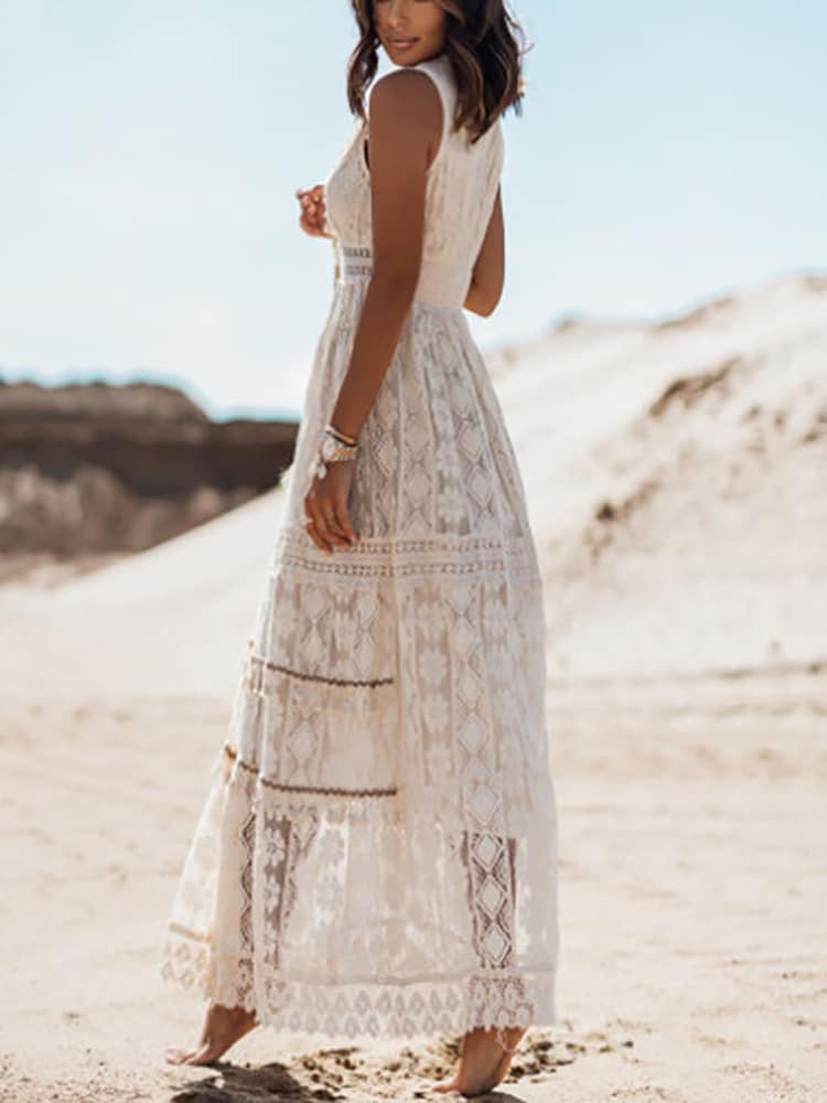 Flowy Dress for Beach Wedding Guest