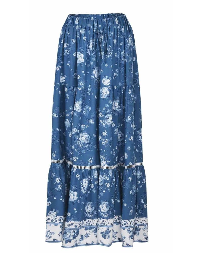 Summer Layered Boho Skirt