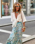Layered Winter Boho Skirt
