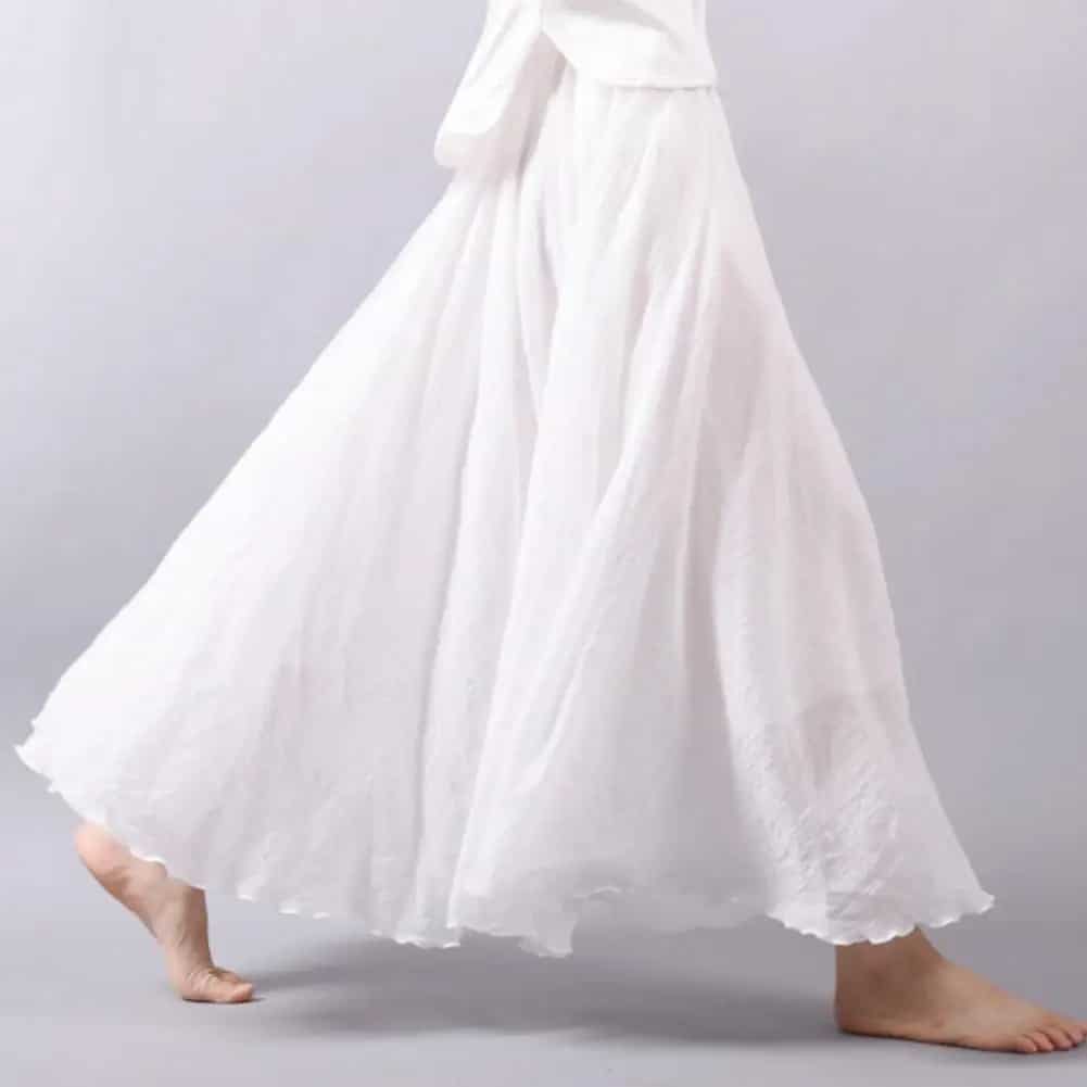 Boho Linen Skirt