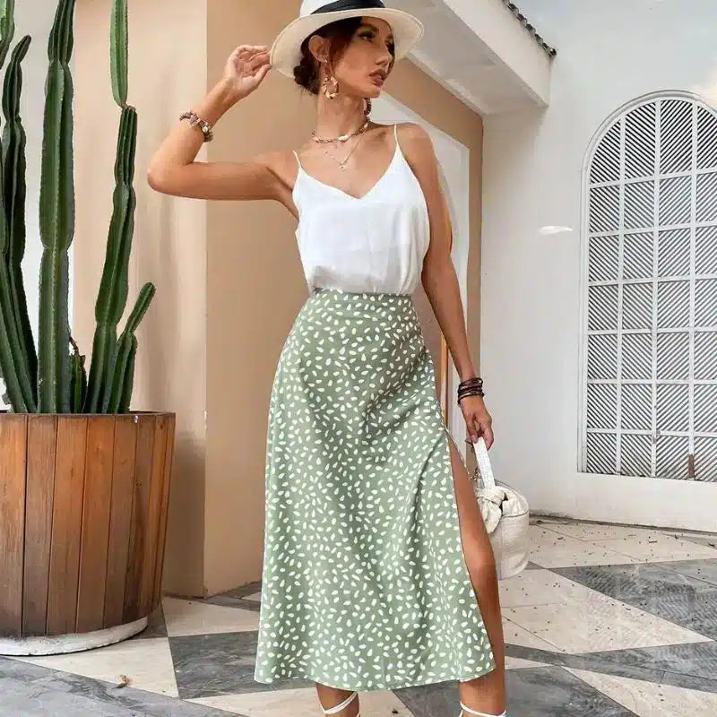 Boho Split Skirt