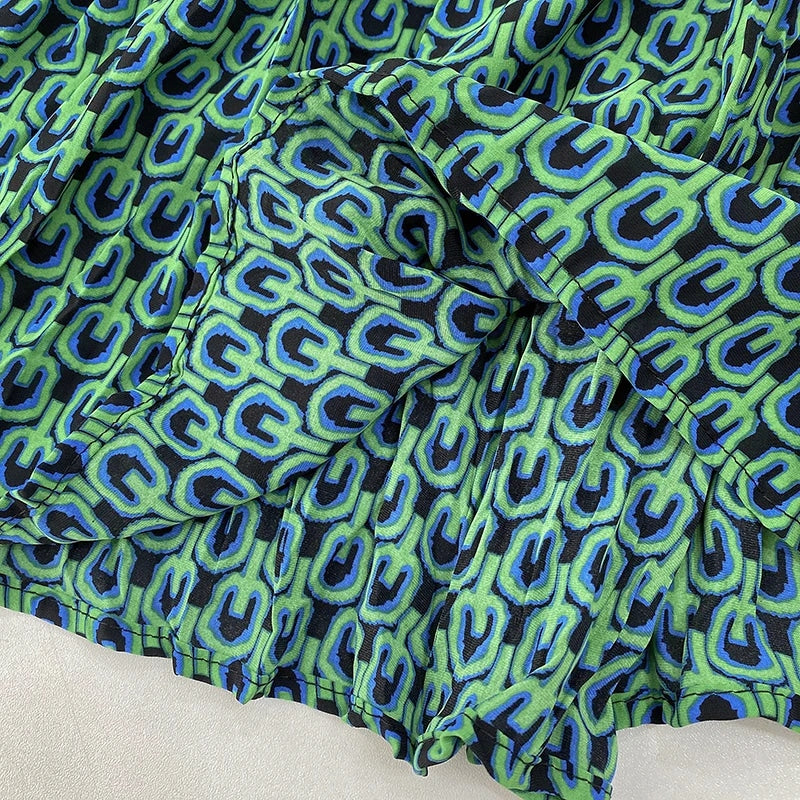 Boho Printed Maxi Skirt