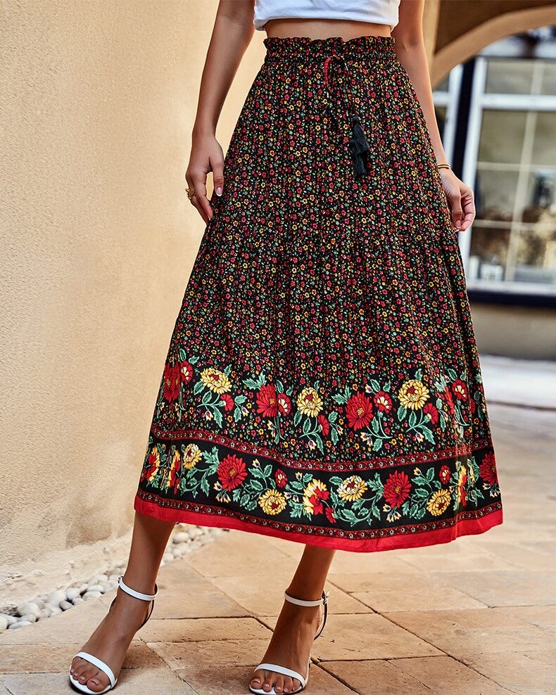 Boho Peasant Skirt