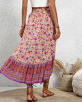 Purple Boho Skirt