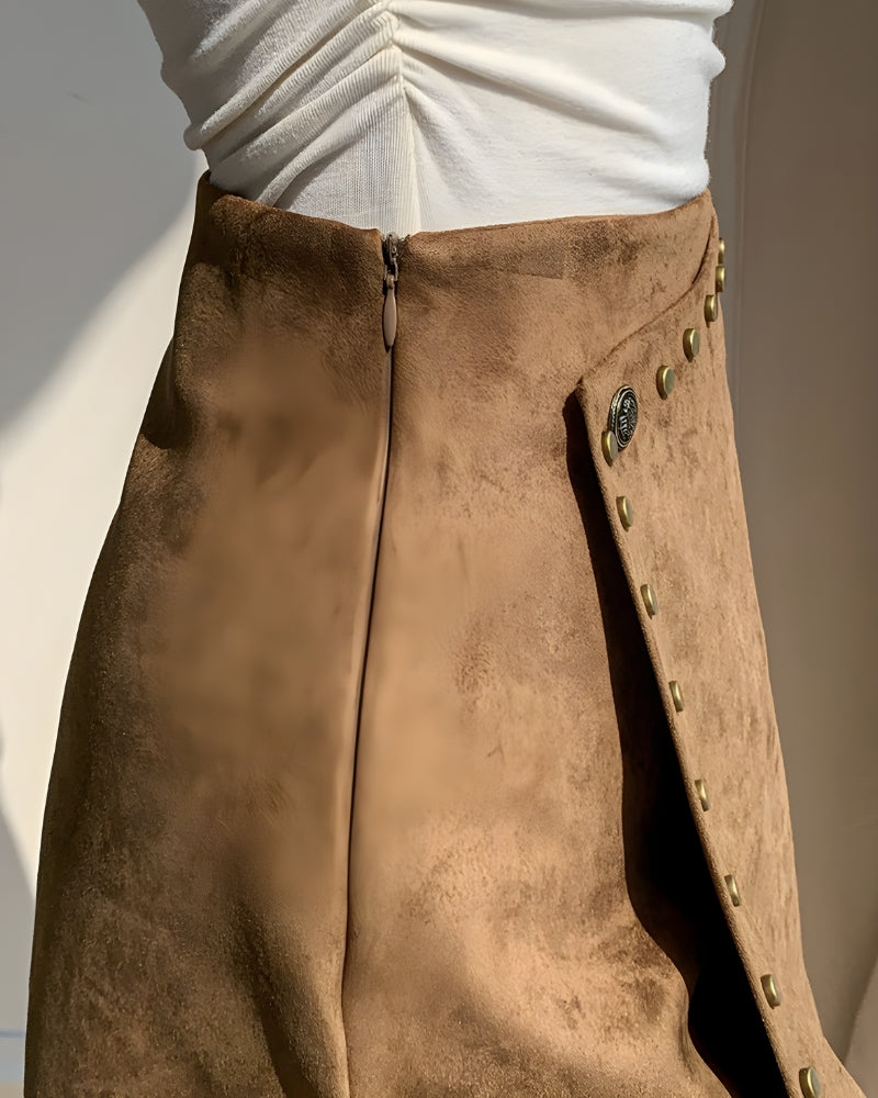 High Waisted Boho Skirt