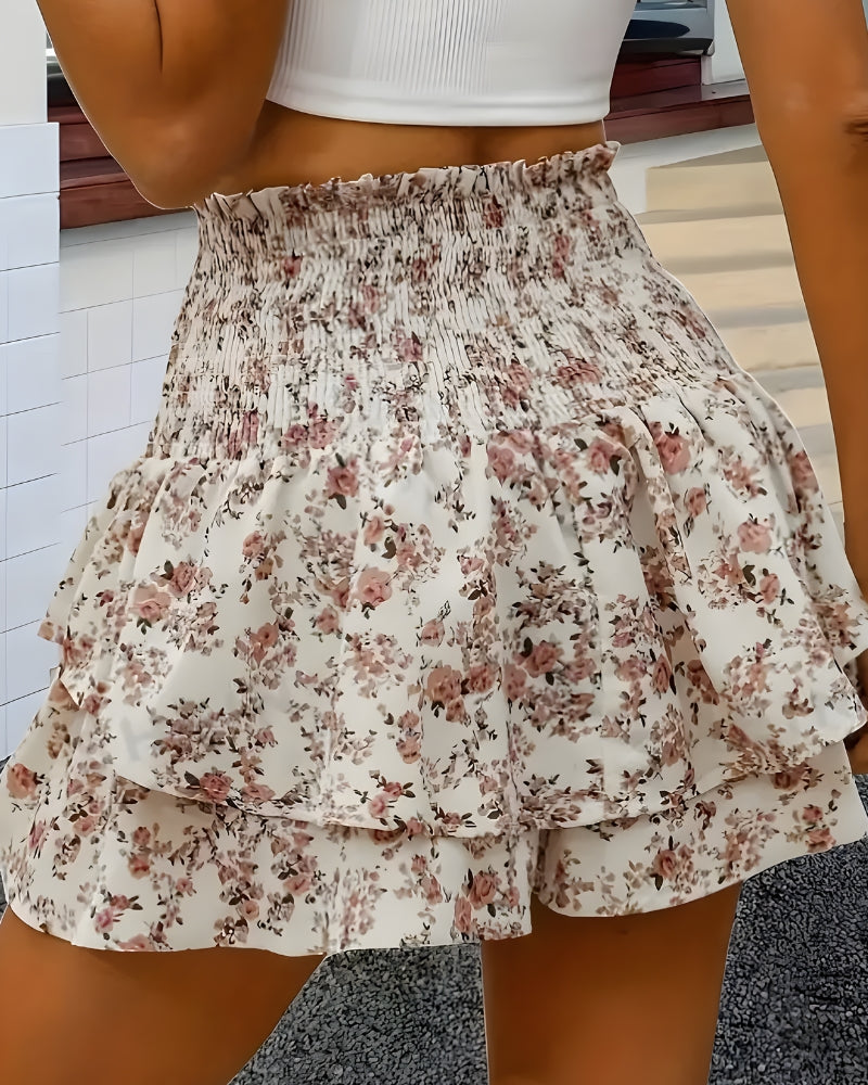 Pink Boho Skirt