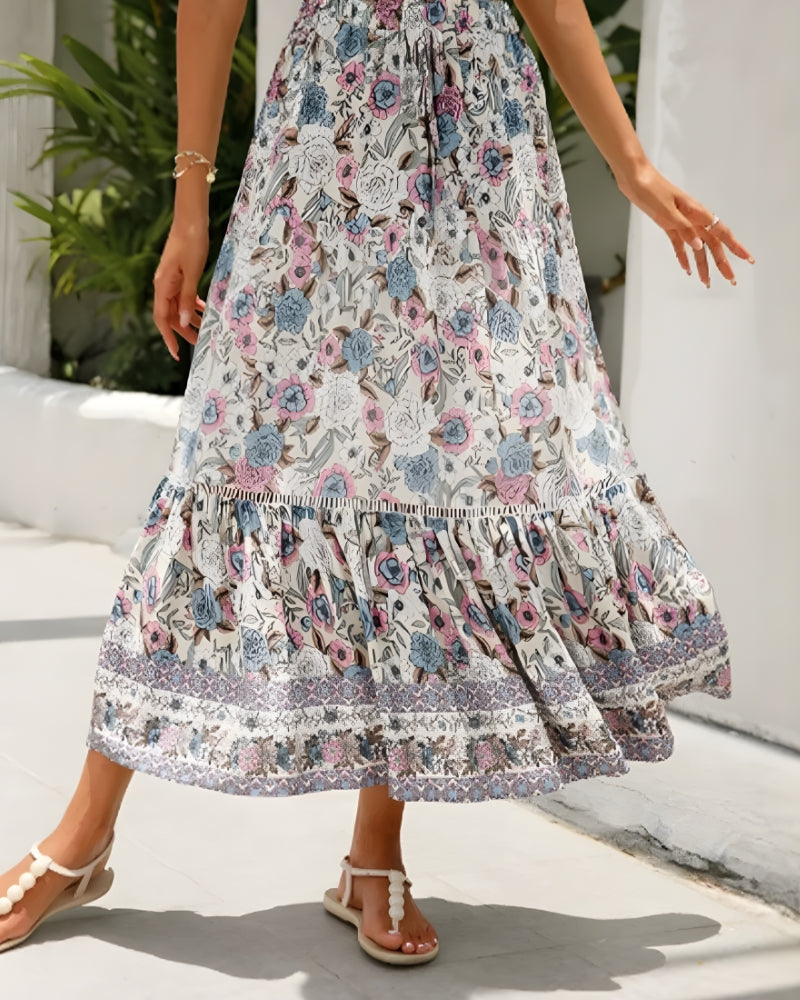 Long Flowy Skirt Boho