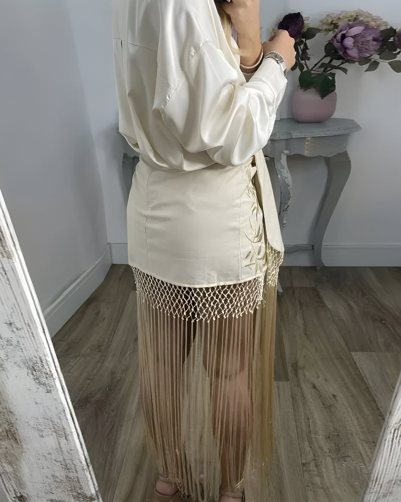 Boho Mini Skirt