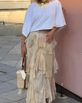 Boho Tiered Maxi Skirt