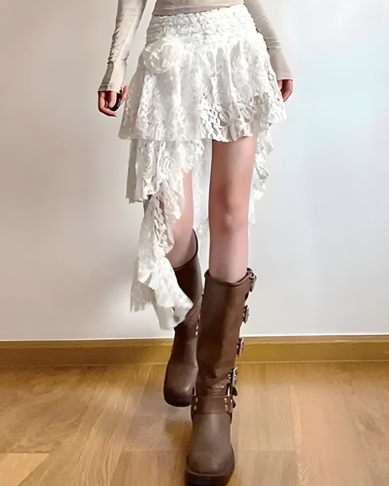 Boho Lace Skirt