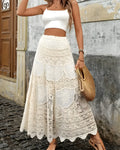 Boho Crochet Skirt