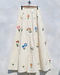 Boho Floral Skirt