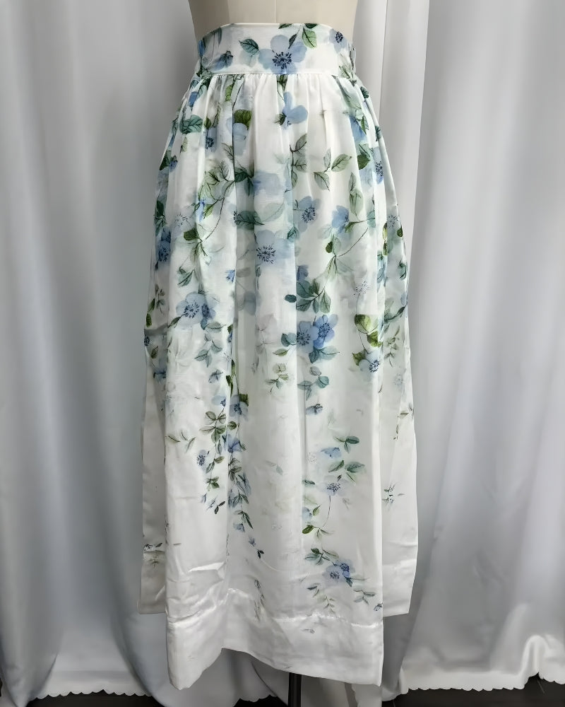 Boho Knee Length Skirt
