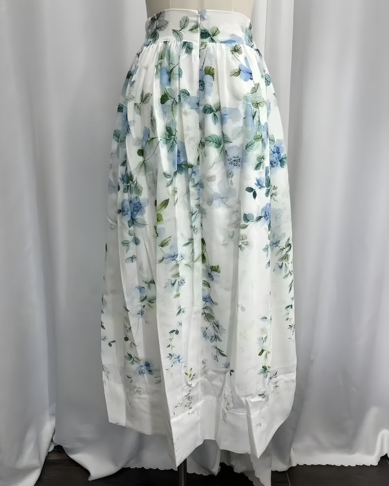 Boho Knee Length Skirt