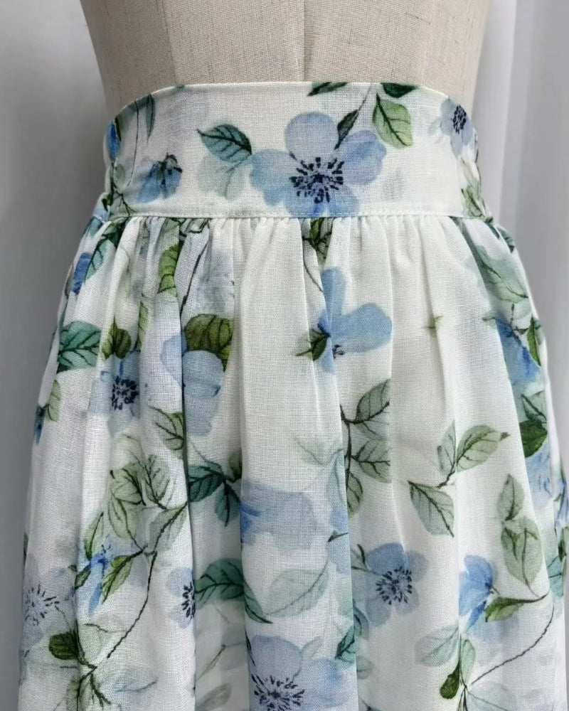 Boho Knee Length Skirt