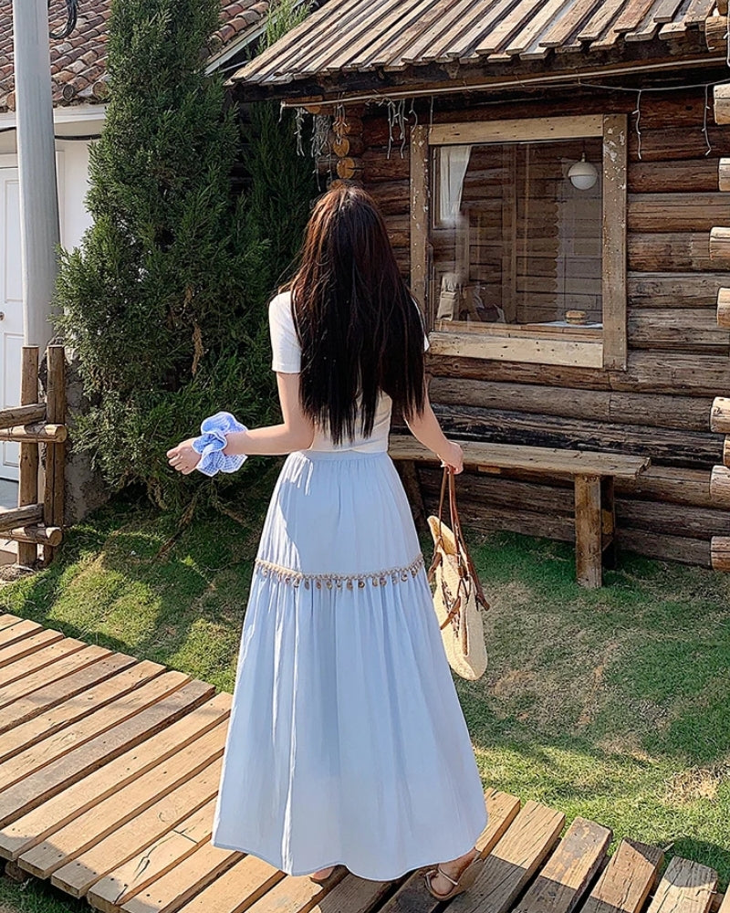 Boho Layered Skirt