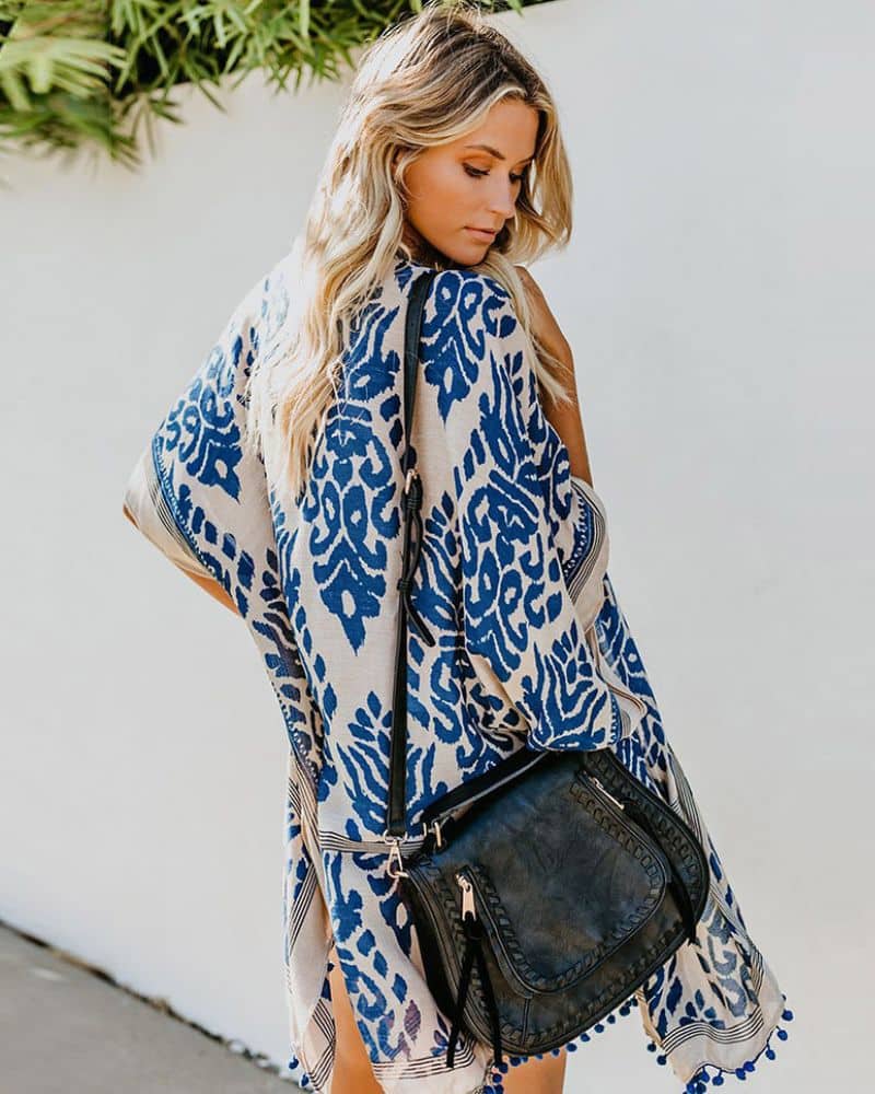 Printed Kimono