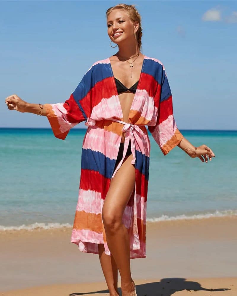 Striped Kimono