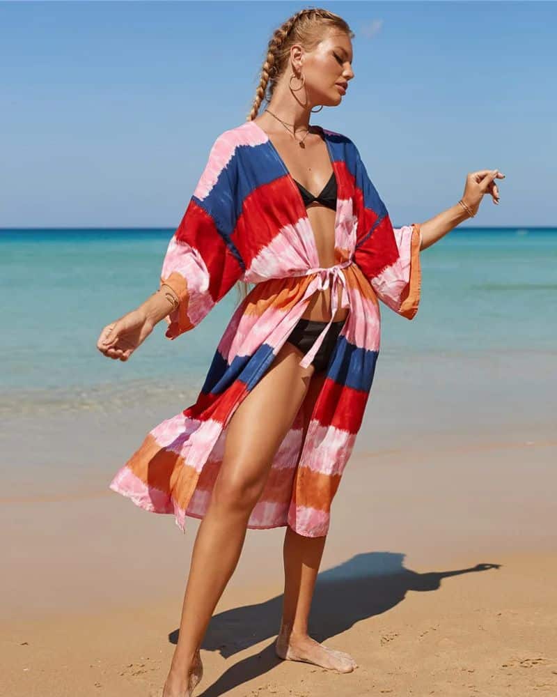 Striped Kimono