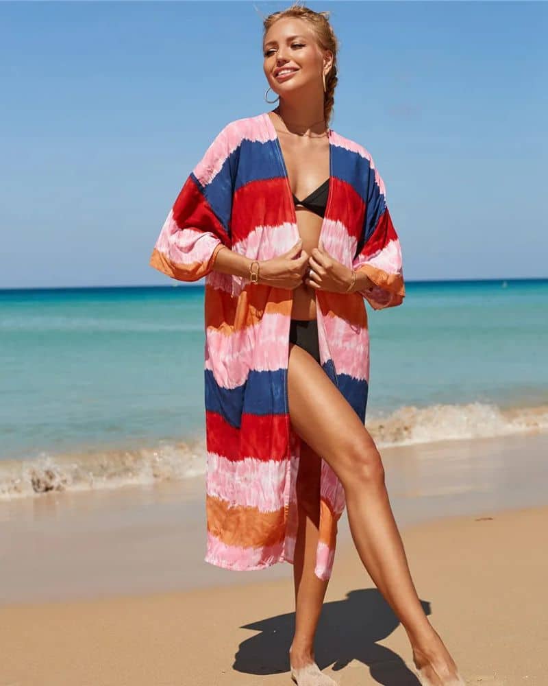 Striped Kimono