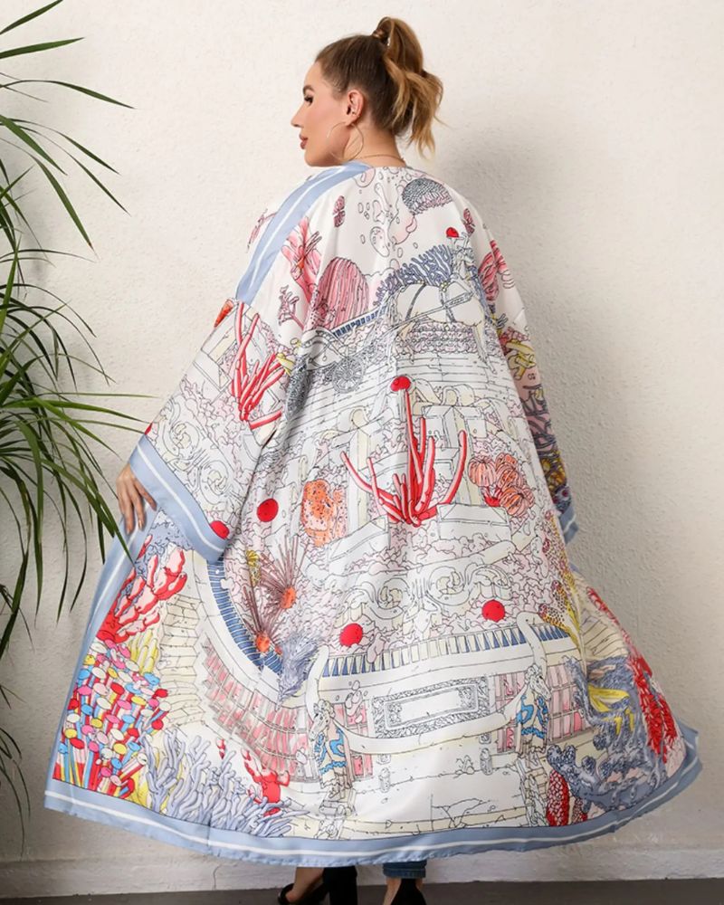 Flowy Kimono