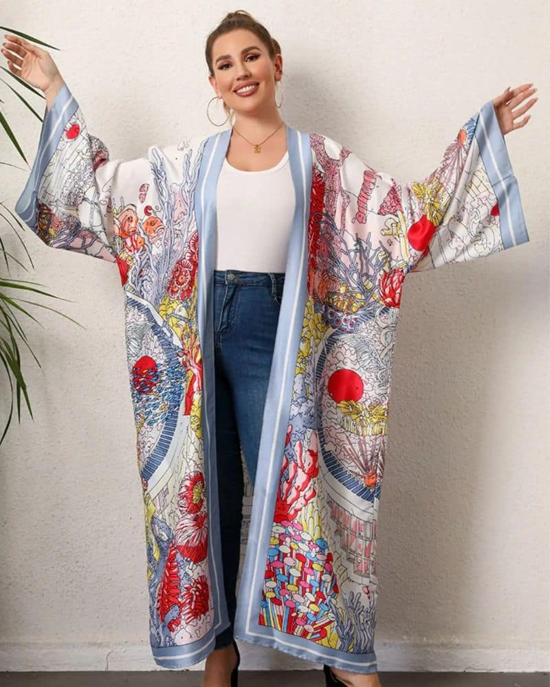 Flowy Kimono