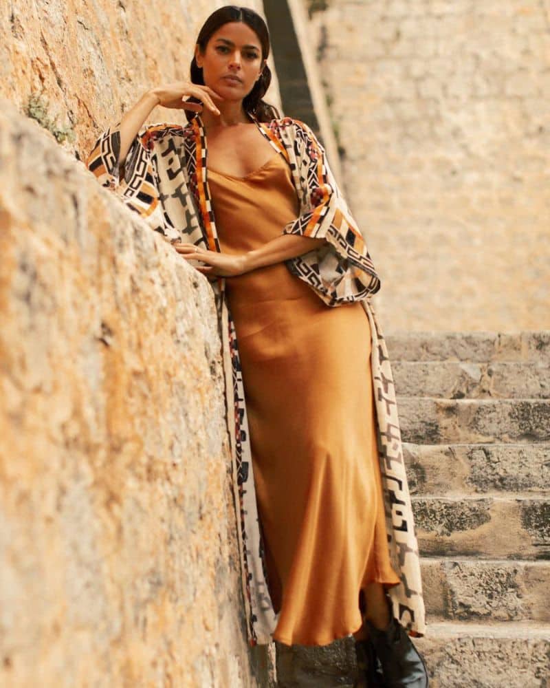 Beige Kimono