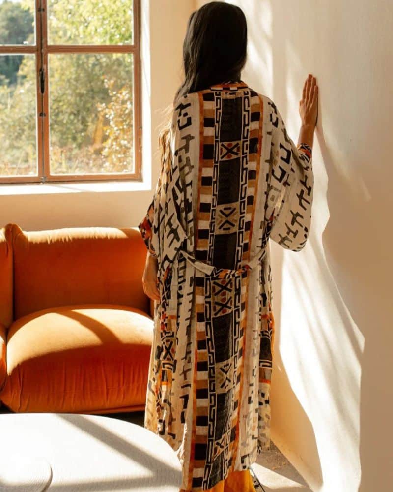 Beige Kimono