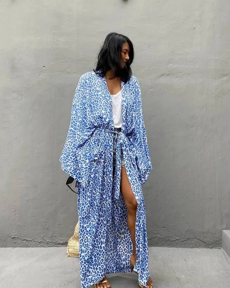 Turquoise Kimono
