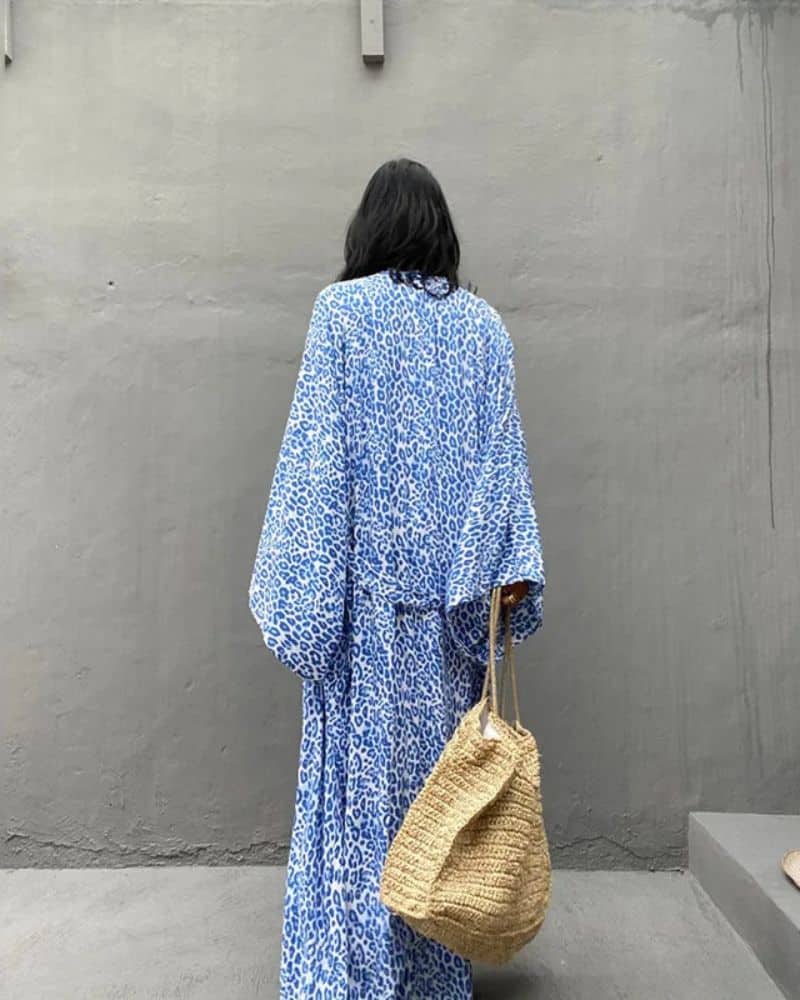 Turquoise Kimono