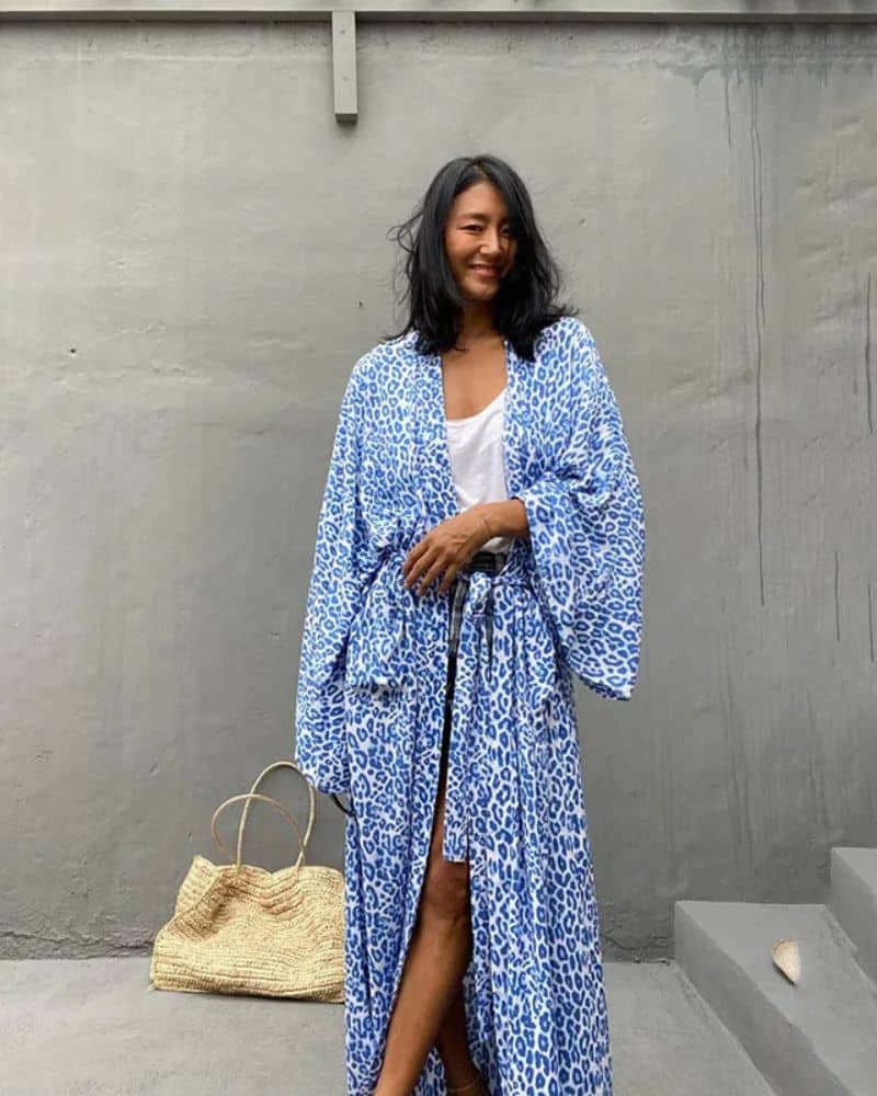 Turquoise Kimono