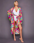 Colorful Kimono Duster
