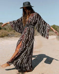 Bell Sleeve Maxi Dress Black