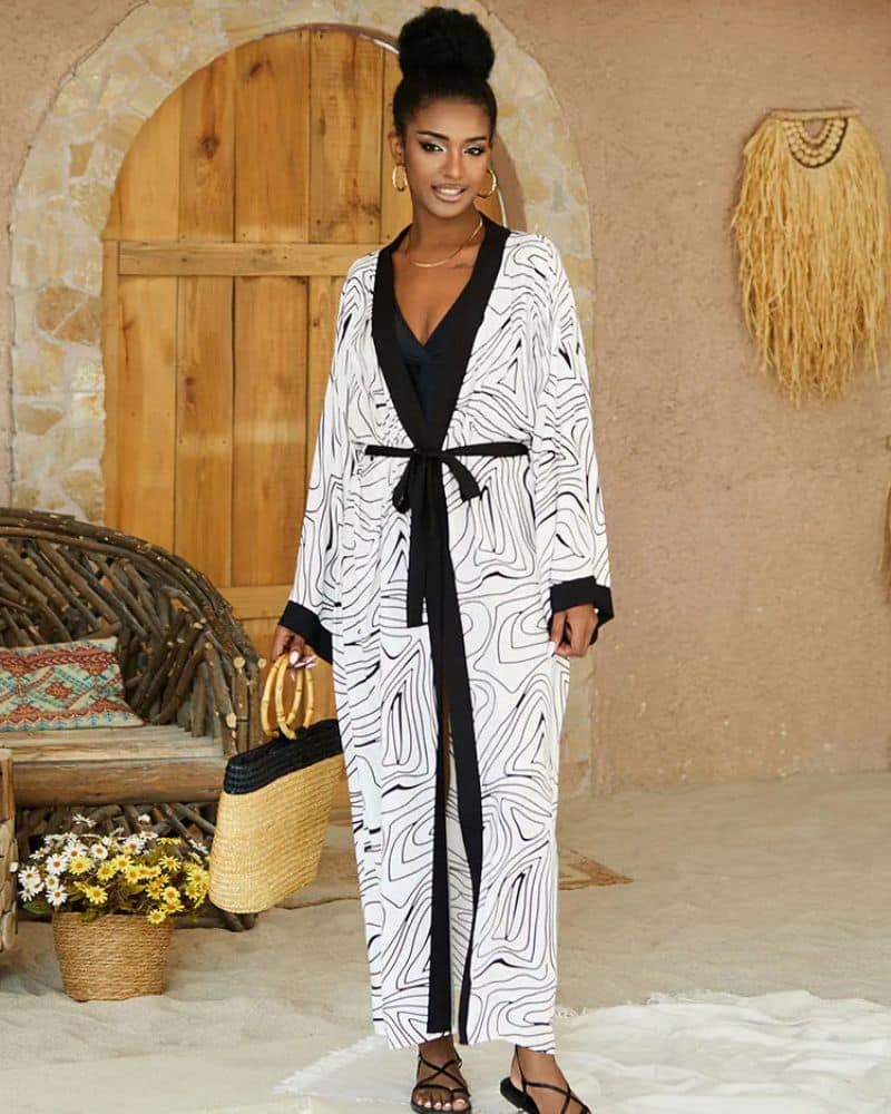 Belted Kimono