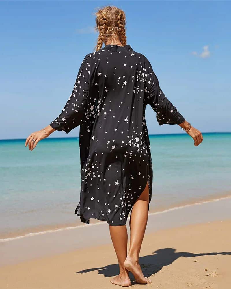 Black Kimono Cover up