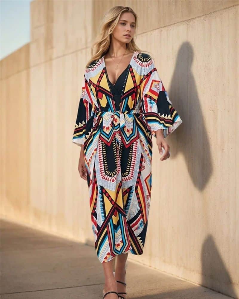Colorful Kimono