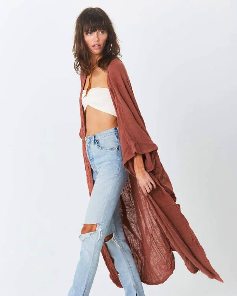 Lace Duster Kimono