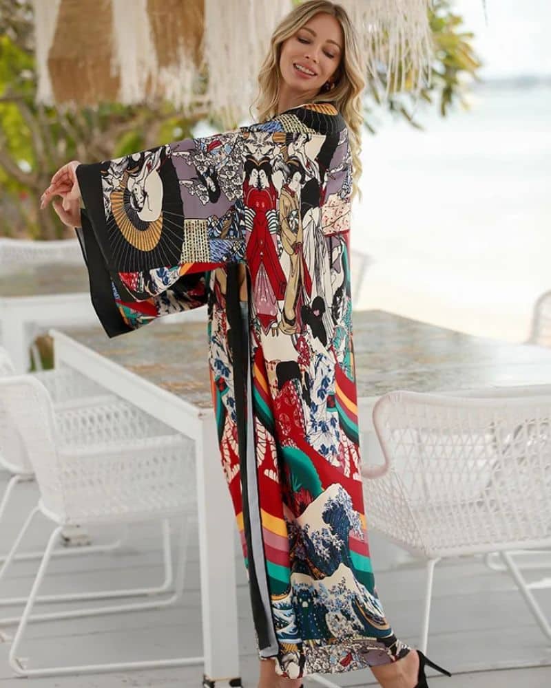 Bell Sleeve Kimono