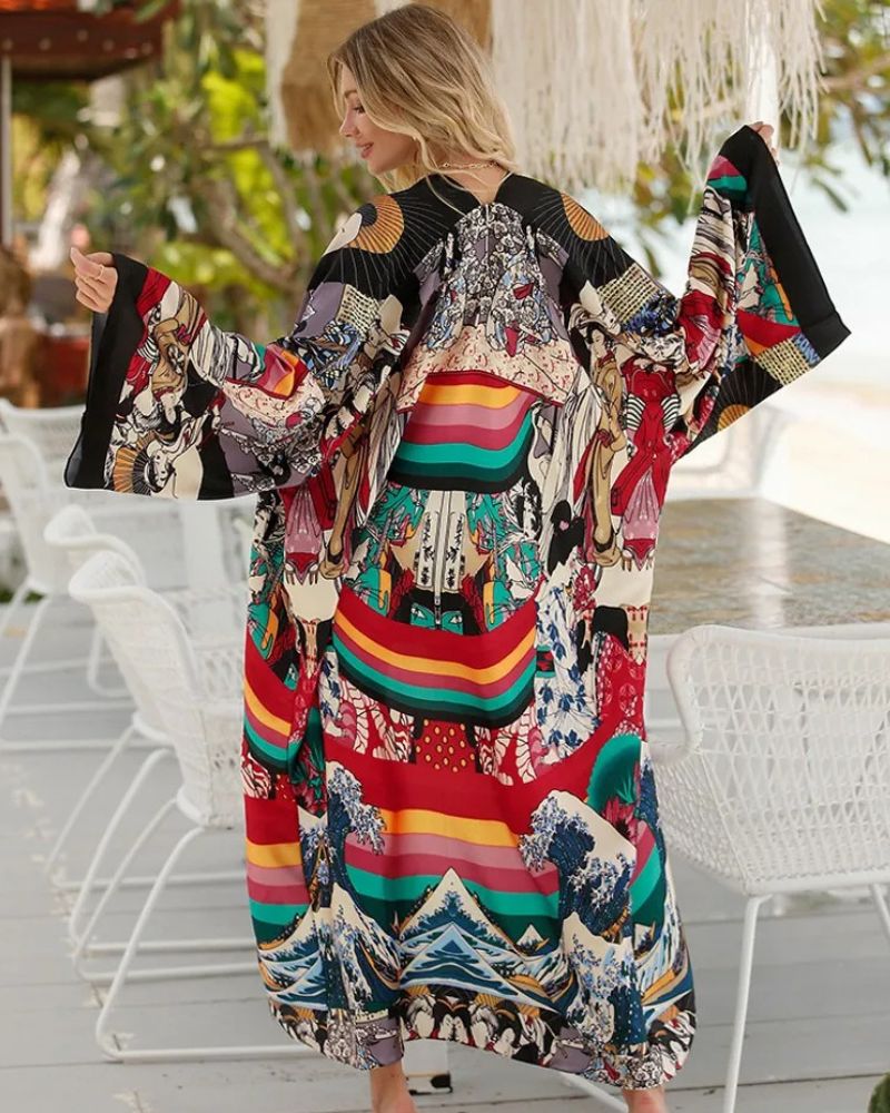 Bell Sleeve Kimono