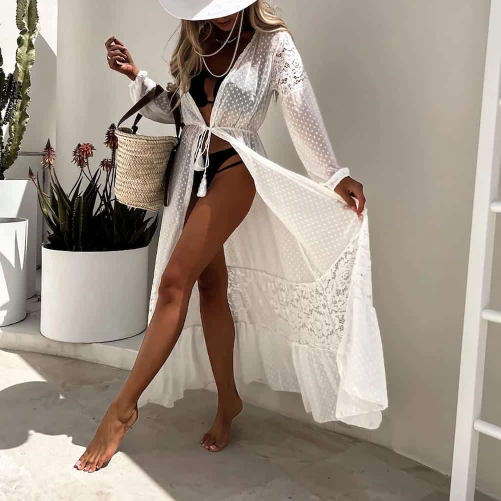 Mesh Kimono