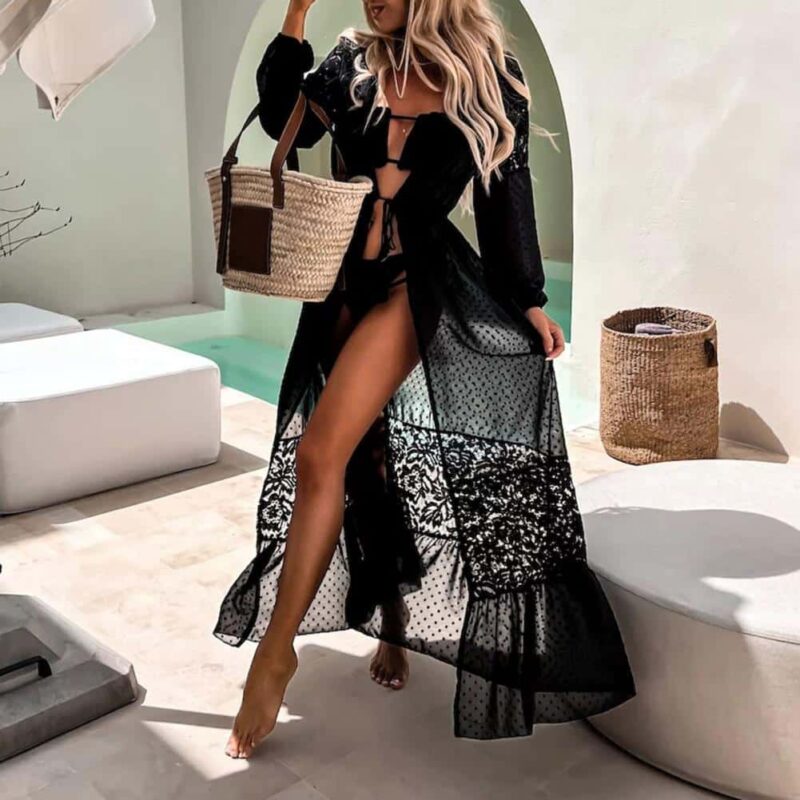 Mesh Kimono