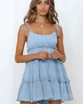 Ruffle Tiered Mini Dress