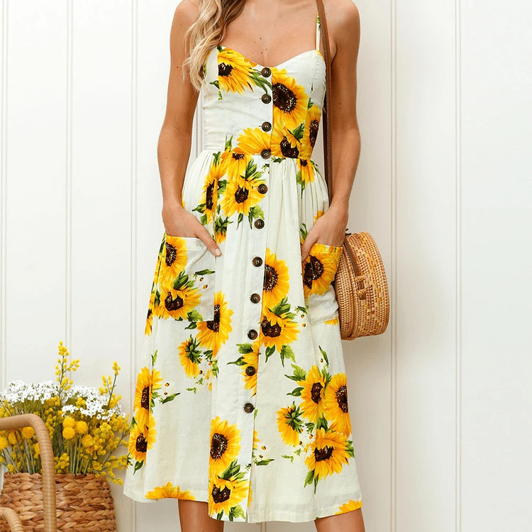 Bohemian White Formal Dress