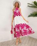Sleeveless Tiered Maxi Dress