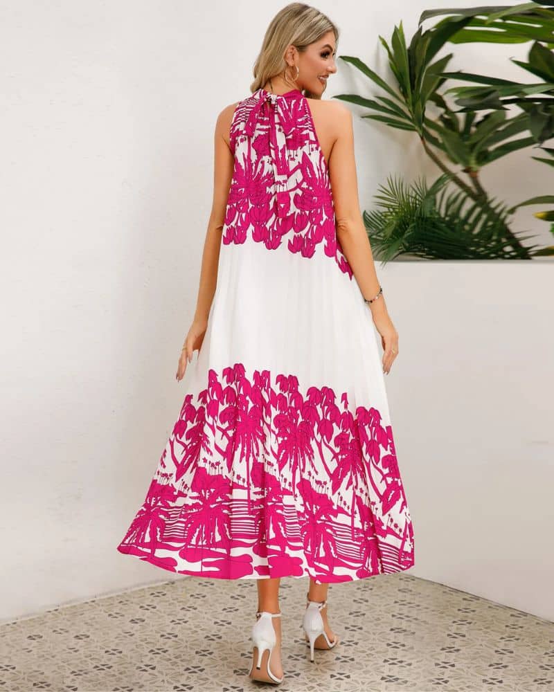 Sleeveless Tiered Maxi Dress