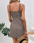 Black Boho Mini Dress