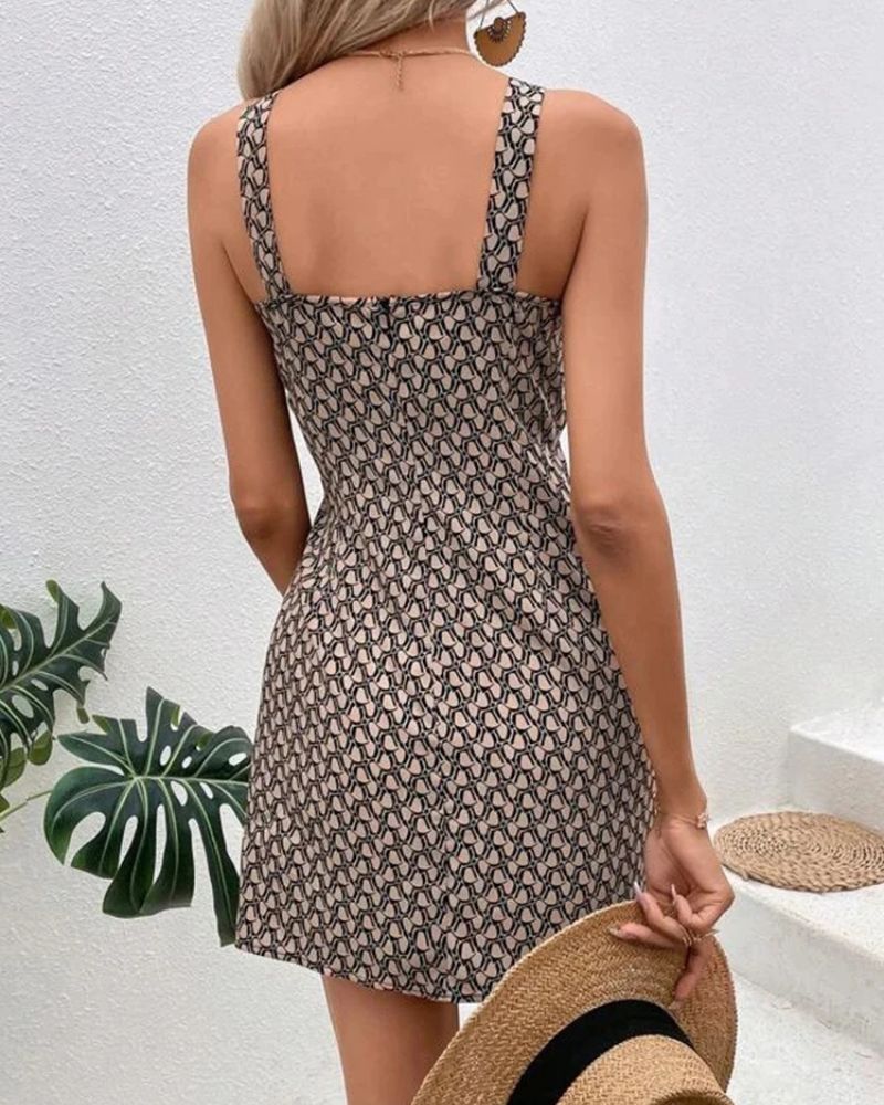 Black Boho Mini Dress