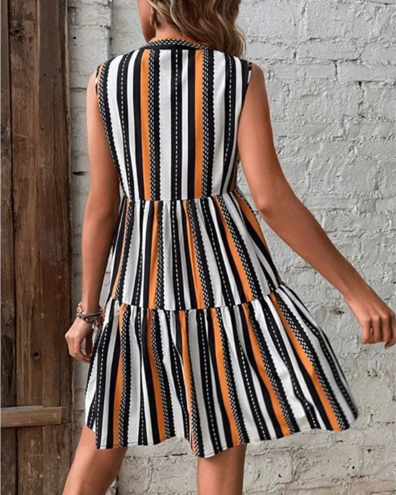 Casual White Bohemian Dress Plus Size