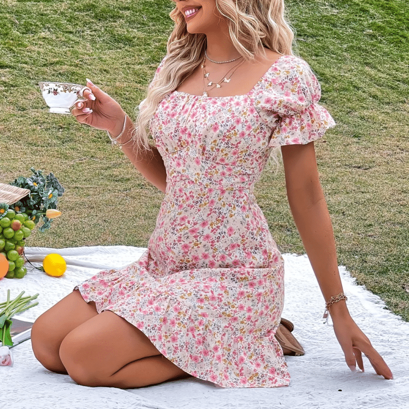Bohemian Cocktail Dress White