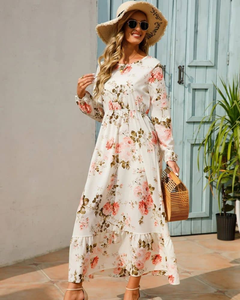 Petite Boho Maxi Dress